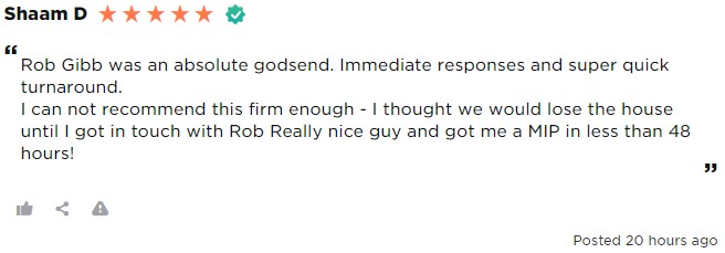 Review of mortgage advisor Rob Gibb Clifton Private Finance